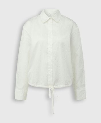Long-sleeved blouse