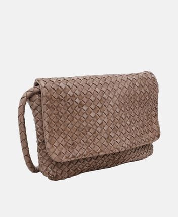 Leather cross body bag