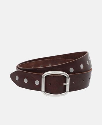 Leather belt