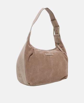 Leather shoulder bag