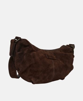 Leather shoulder bag