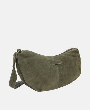 Leather shoulder bag