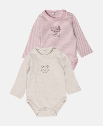 Long-sleeved body, pack of 2