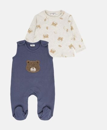 Romper and shirt set