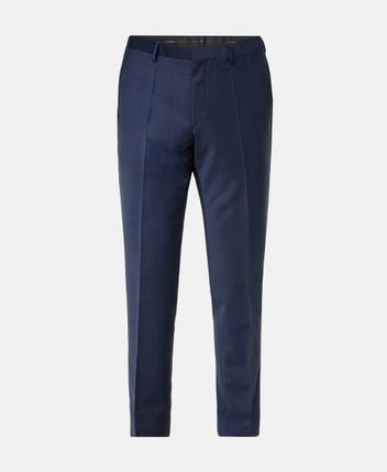 Wool-blend trousers