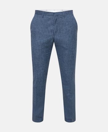 Wool-blend trousers