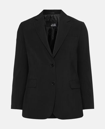 Wool-blend blazer