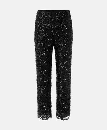 Sequinned pants