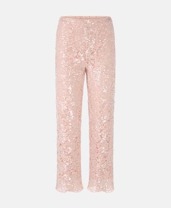 Sequinned pants