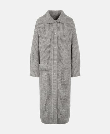 Wool-blend cardigan