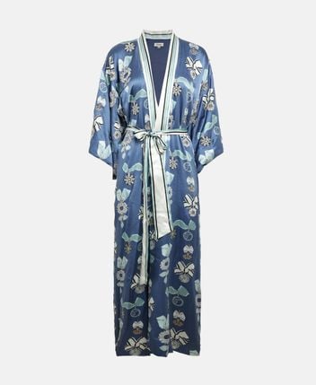 Silk dressing gown Reina