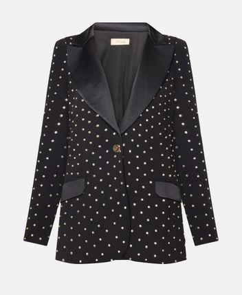 Single-button blazer