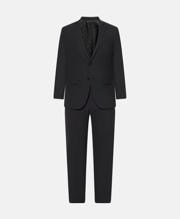 Wool-blend suit
