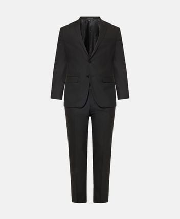 Wool-blend suit