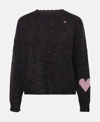 Wool-blend pullover