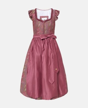 Wool-blend dirndl with apron Annalena