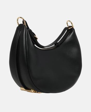 Leather shoulder bag