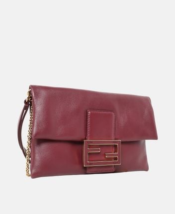 Leather clutch Mamma