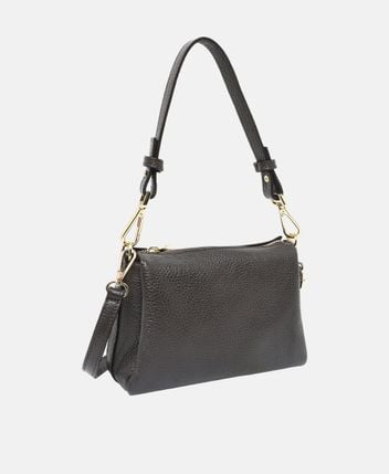 Leather shoulder bag
