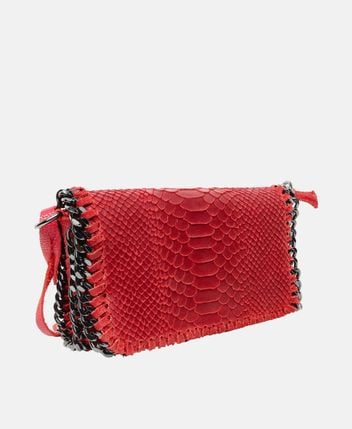 Leather cross body bag