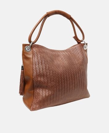 Leather handbag