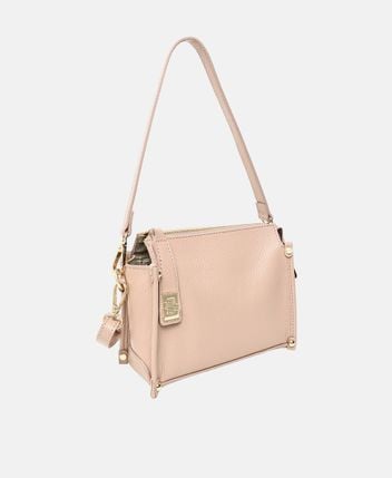 Leather shoulder bag