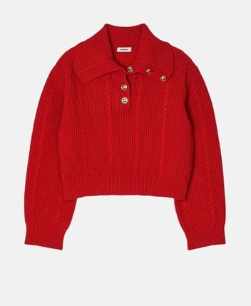 Wool-blend pullover Doug