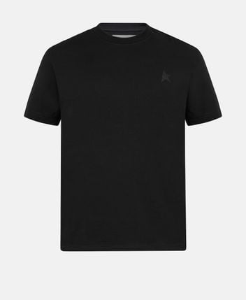 Crew neck t-shirt Black star