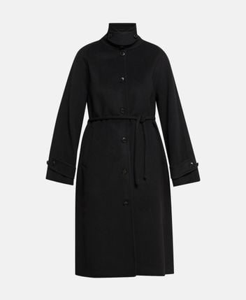 Wool-blend coat