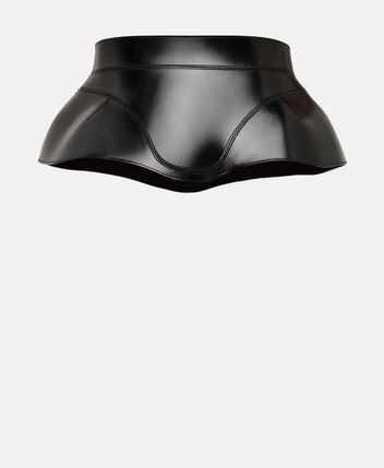 Leather belt