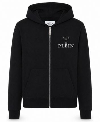 Hooded sweat jacket