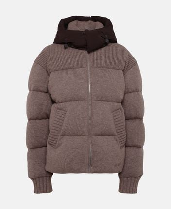 Wool-blend down jacket Griffen