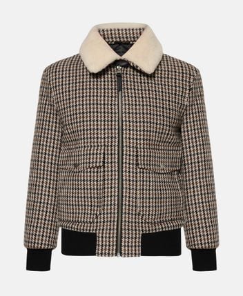 Wool-blend jacket