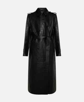 Leather trench coat Gael