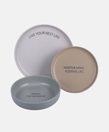 Dinnerware set, 3-piece Motivation