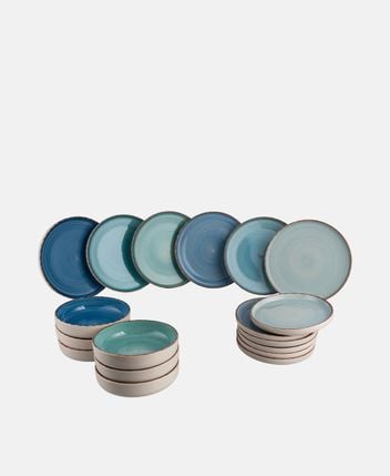 Dinnerware set, 18-piece Modern Baita