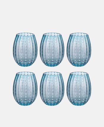 Water glasses, set of 6 Shiraz