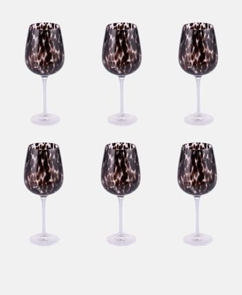 Cocktail glasses, set of 6 Jamila