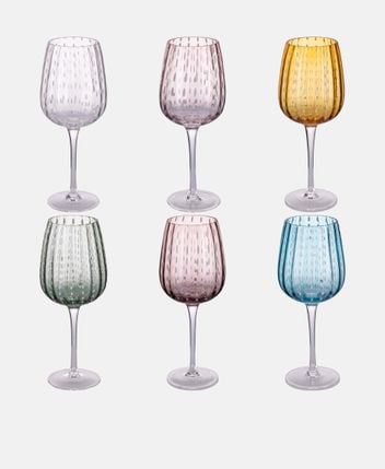 Wine glasses, set of 6