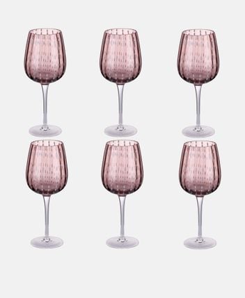 Wine glasses, set of 6 Shiraz