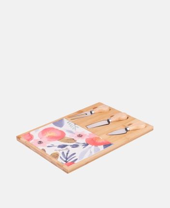 Cutting board and knife set
