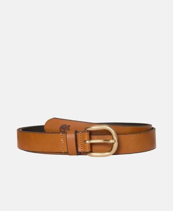 Leather belt