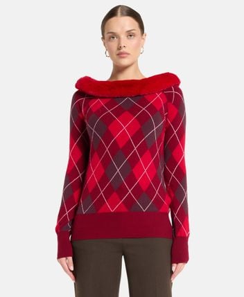 Wool-blend pullover