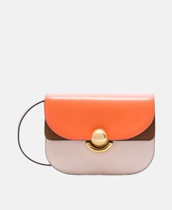 Leather cross body bag Sfera