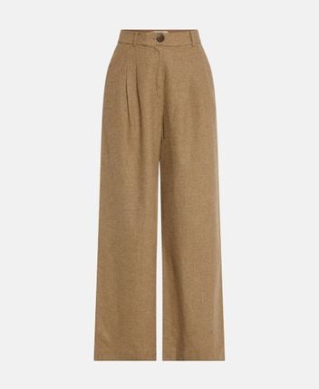 Wool-blend trousers