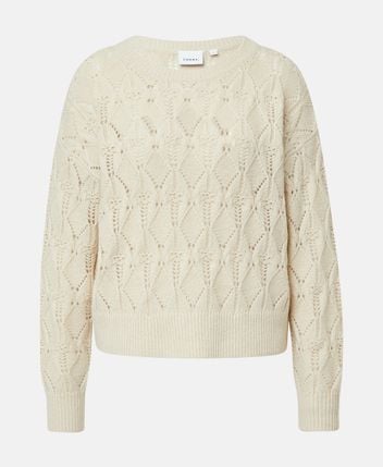 Wool-blend pullover