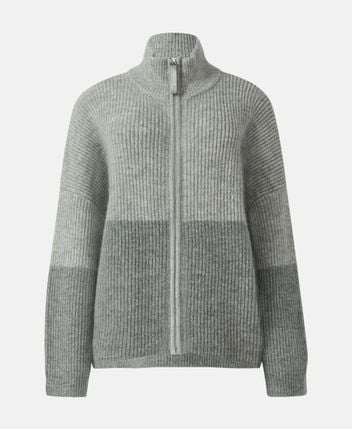Wool-blend cardigan
