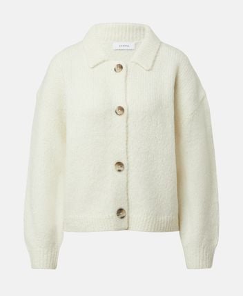 Wool-blend cardigan