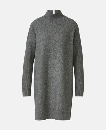 Wool-blend dress