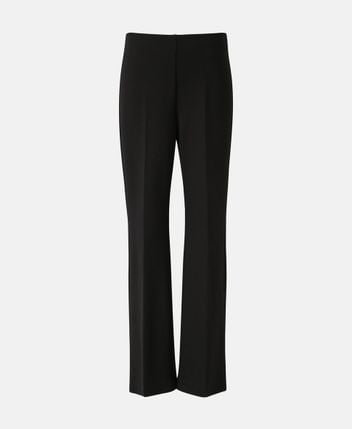 Flared-leg trousers